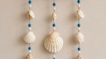 scacciapensieri marino con elementi naturali
