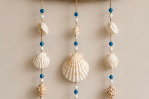 scacciapensieri marino con elementi naturali