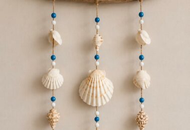 scacciapensieri marino con elementi naturali