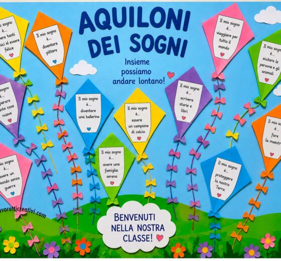aquiloni dei sogni per bambini