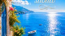 buon sabato estivo con mare