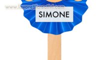 segnalibro con abbassalingua e nome