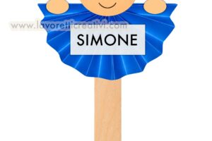 segnalibro con abbassalingua e nome