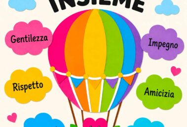 cartellone la mongolfiera dei valori