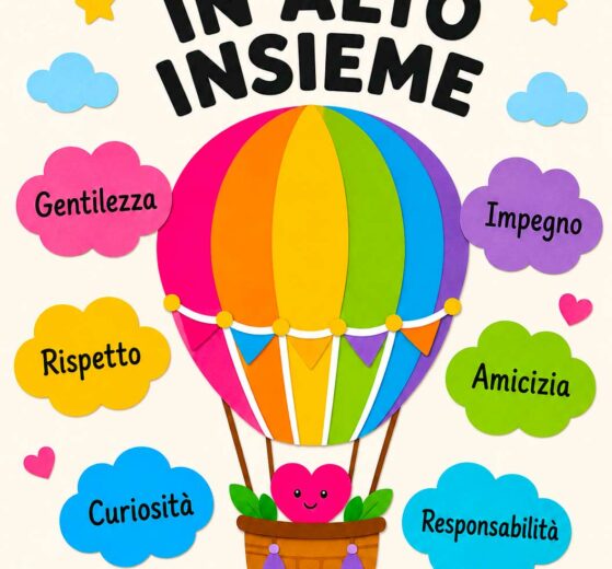 cartellone la mongolfiera dei valori