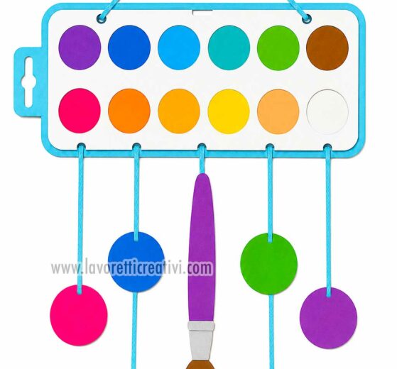 decorazione parete scuola infanzia