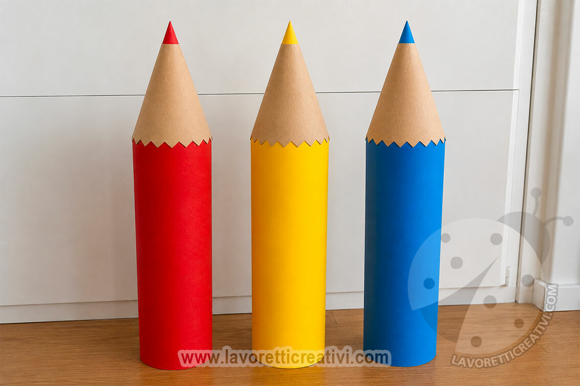 Matite per bambini fai da te 10 matite fai da te con i colori primari
