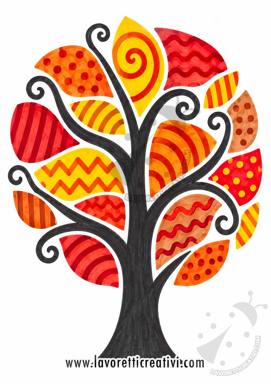 autunno classe quinta arte
