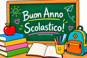 buon anno scolastico immagine