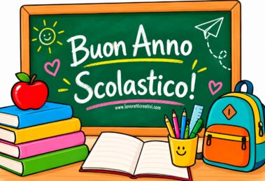 buon anno scolastico immagine