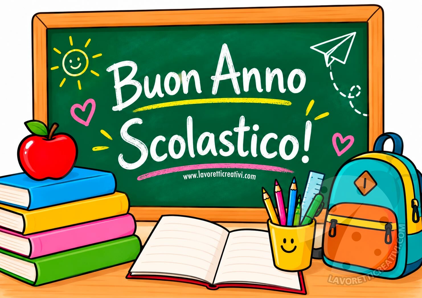 buon anno scolastico immagine