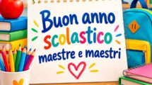 buon anno scolastico maestre e maestri