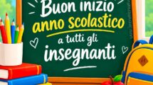 buon inizio anno scolastico insegnanti