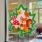 decorazione finestra con scoiattolo