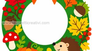 ghirlanda autunnale da stampare
