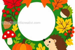 ghirlanda autunnale da stampare