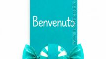 matita con caramella benvenuto