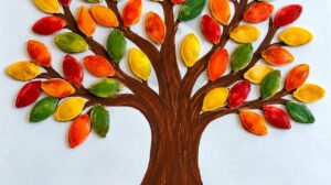 albero con semi di zucca