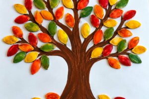 albero con semi di zucca