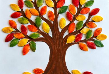albero con semi di zucca