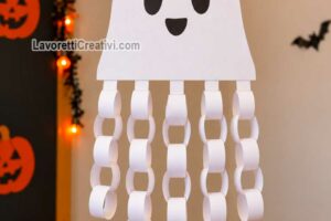 fantasma con catenelle per addobbi
