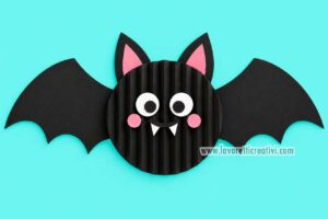 pipistrello di carta a fisarmonica