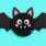 pipistrello di carta a fisarmonica