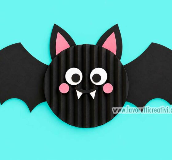pipistrello di carta a fisarmonica